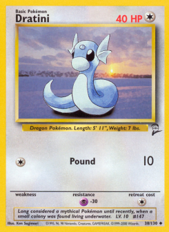 Dratini - pokemon TCG Card