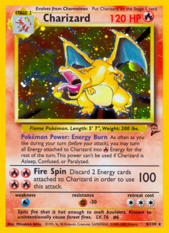 Charizard - pokemon TCG Card