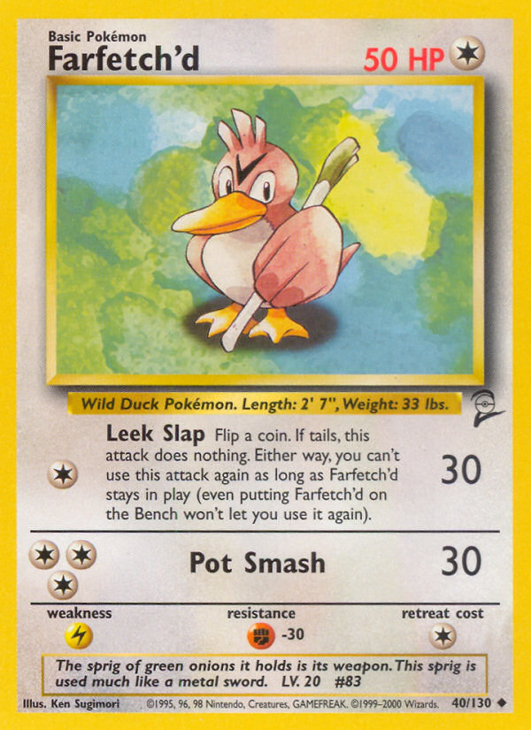 Farfetch'd - Pokémon TCG Card