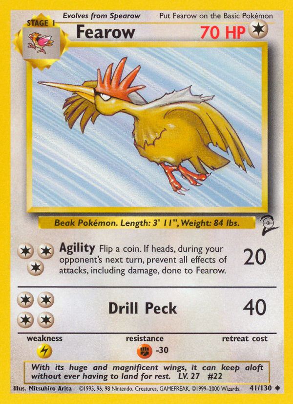 Fearow - Pokémon TCG Card