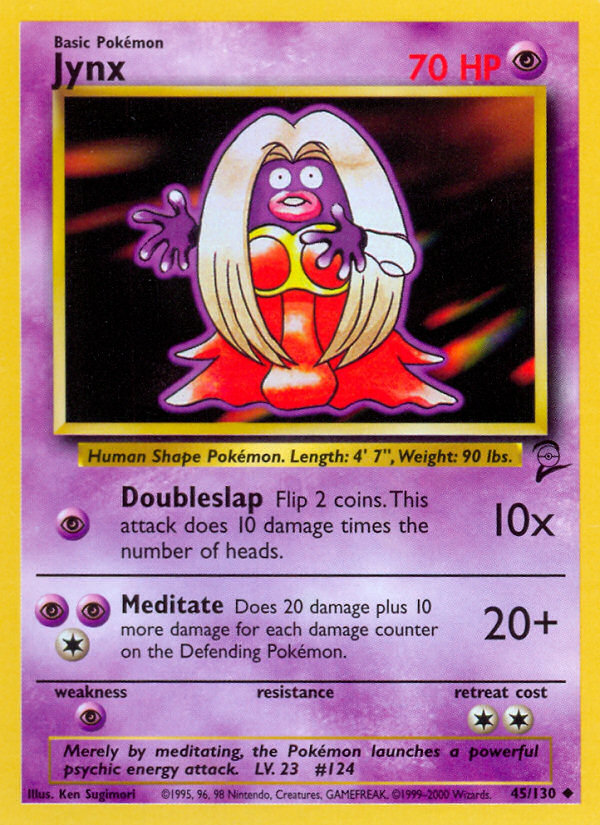 Jynx - Pokémon TCG Card