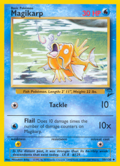 Magikarp - pokemon TCG Card