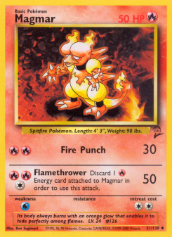 Magmar - pokemon TCG Card