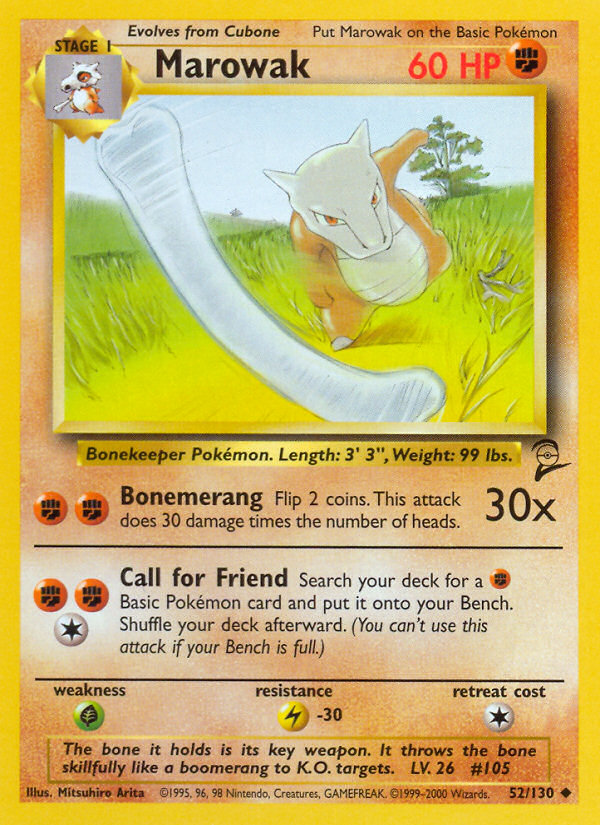 Marowak - Pokémon TCG Card