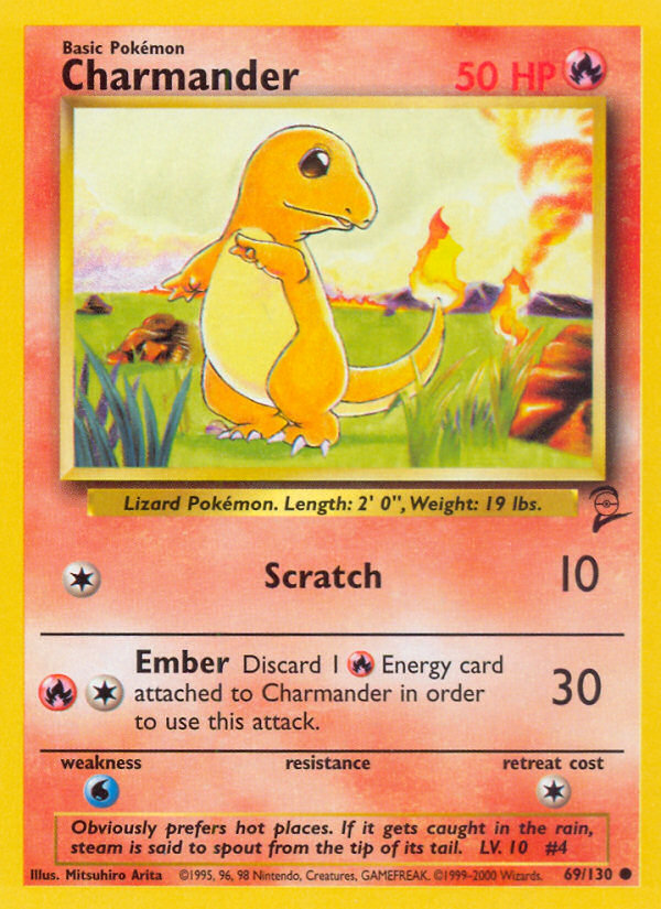 Charmander - Pokémon TCG Card