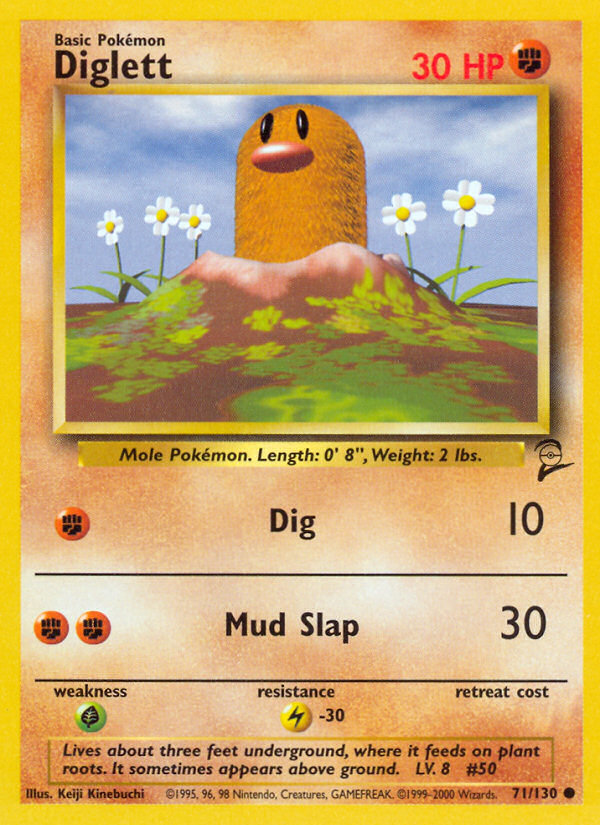 Diglett - Pokémon TCG Card