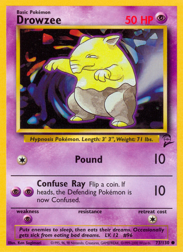 Drowzee - Pokémon TCG Card