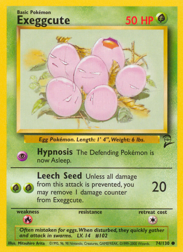 Exeggcute - Pokémon TCG Card