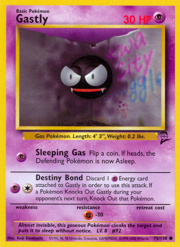 Gastly - Pokémon TCG Card