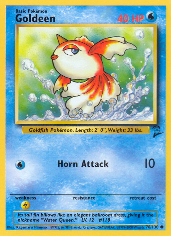 Goldeen - Pokémon TCG Card