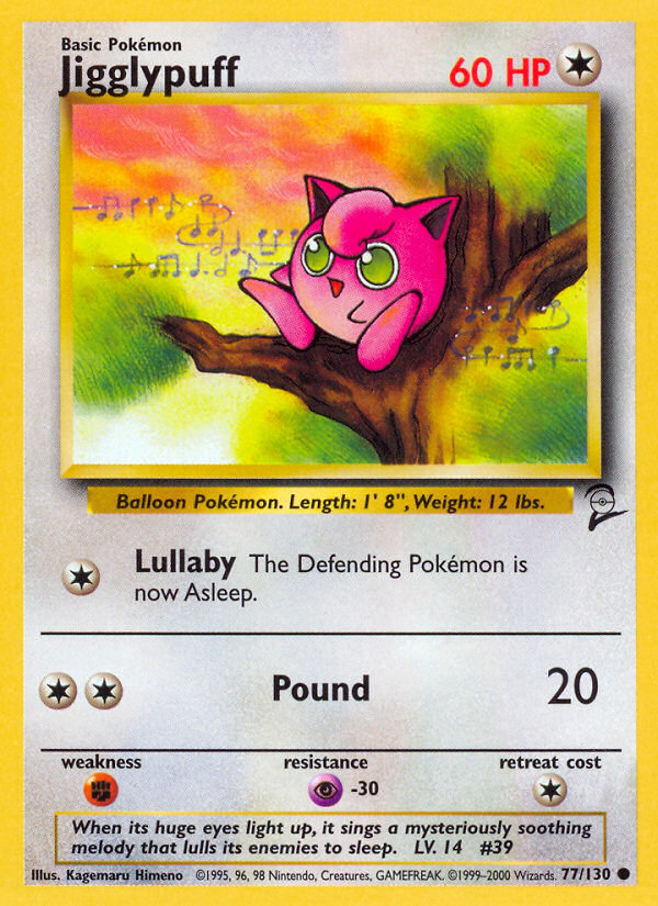Jigglypuff - Pokémon TCG Card