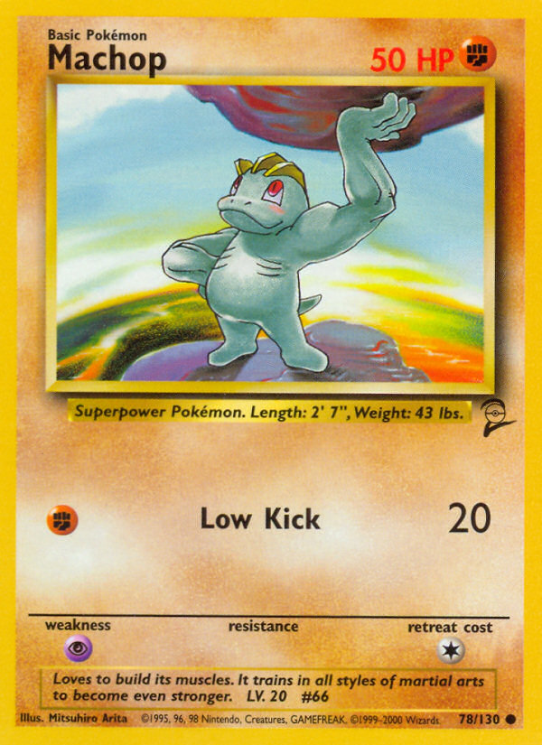 Machop - Pokémon TCG Card