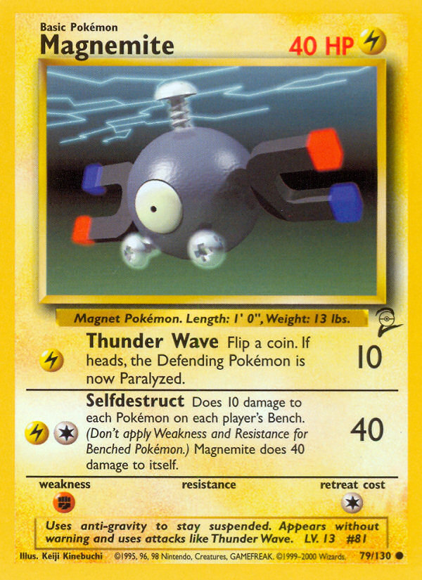 Magnemite - Pokémon TCG Card