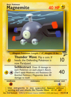 Magnemite - pokemon TCG Card