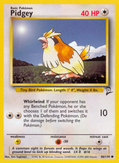 Pidgey - pokemon TCG Card