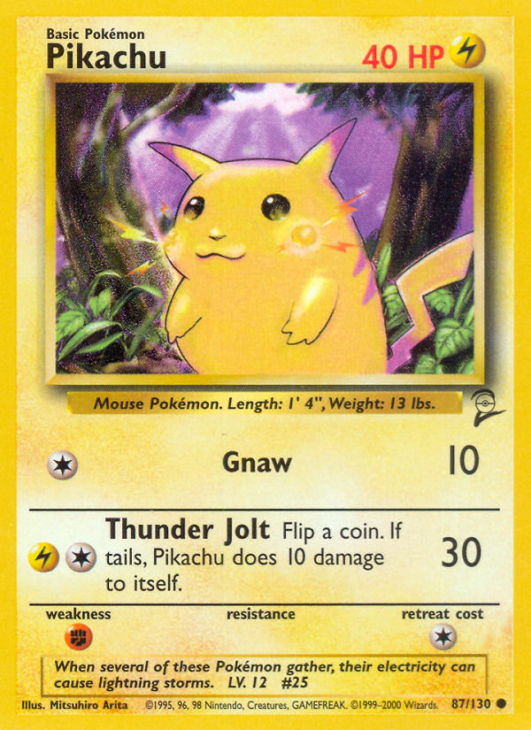 Pikachu - Pokémon TCG Card