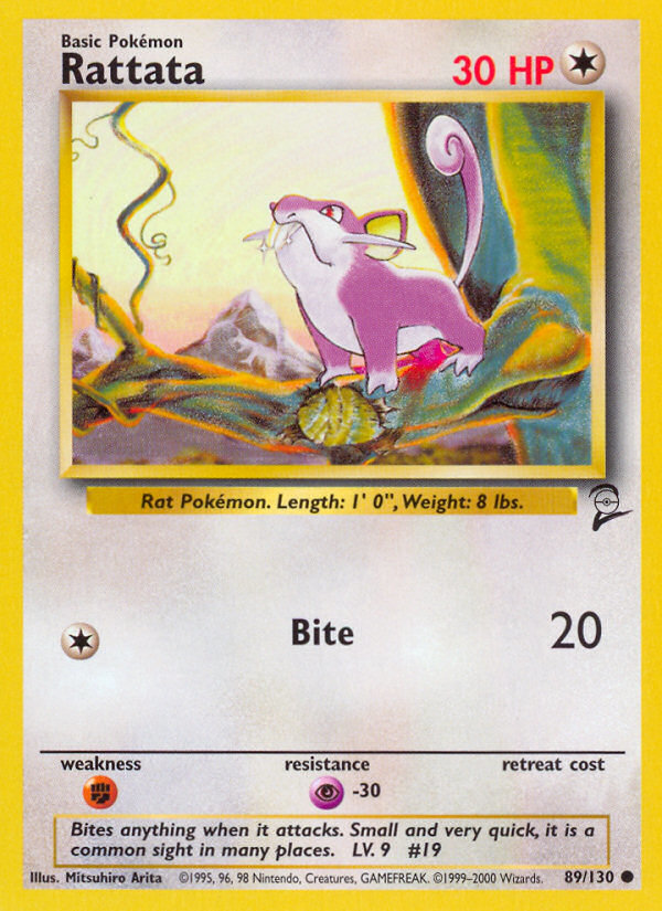 Rattata - Pokémon TCG Card