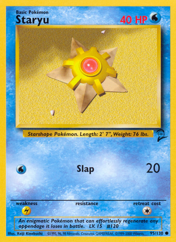 Staryu - Pokémon TCG Card