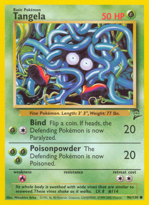 Tangela - Pokémon TCG Card