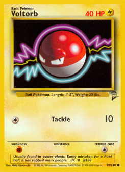 Voltorb - pokemon TCG Card