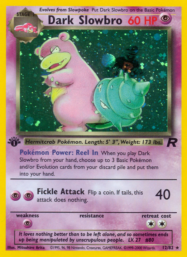 Dark Slowbro - Pokémon TCG Card