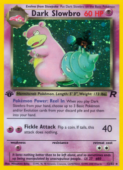 Dark Slowbro - pokemon TCG Card