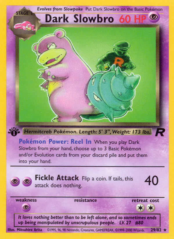 Dark Slowbro - Pokémon TCG Card