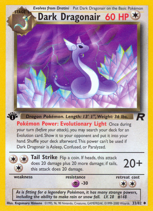 Dark Dragonair - Pokémon TCG Card