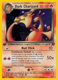 Dark Charizard - pokemon TCG Card