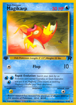 Magikarp - pokemon TCG Card