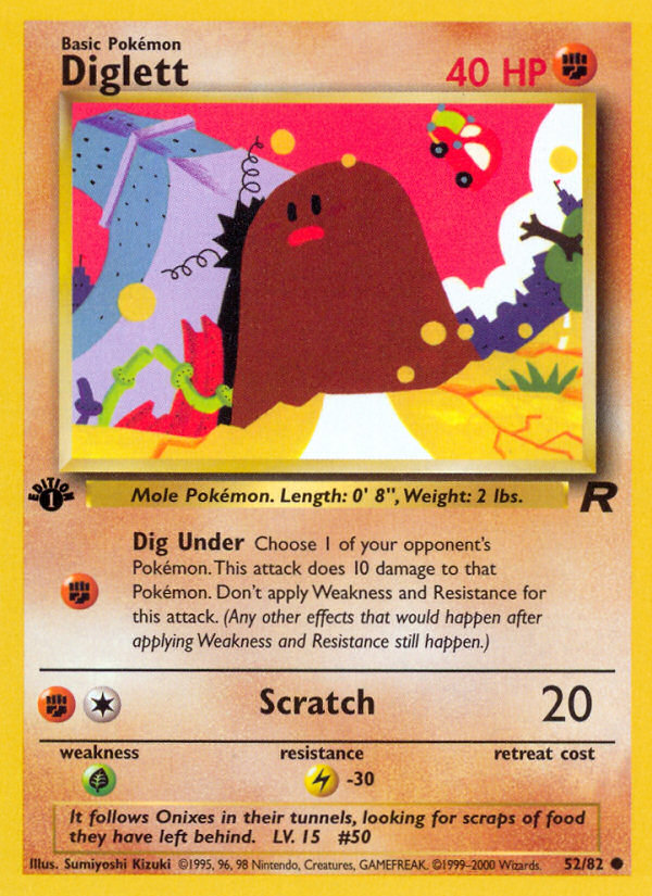 Diglett - Pokémon TCG Card