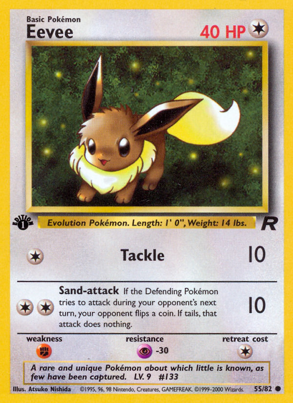 Eevee - Pokémon TCG Card