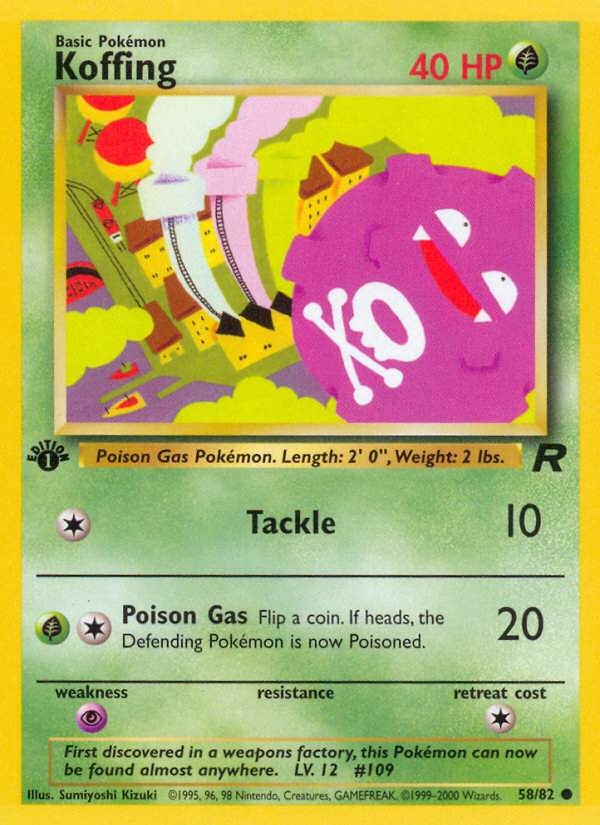 Koffing - Pokémon TCG Card