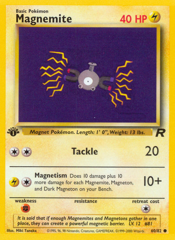 Magnemite - Pokémon TCG Card