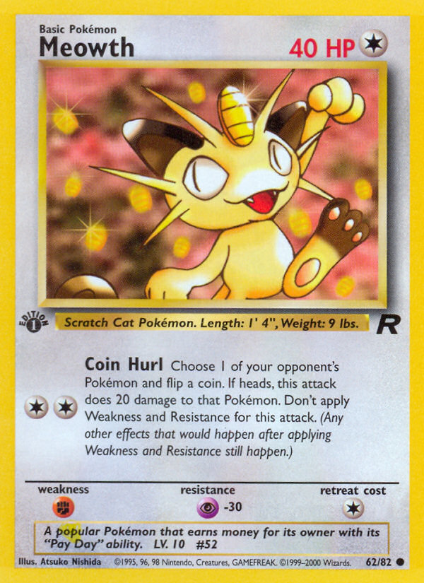 Meowth - Pokémon TCG Card
