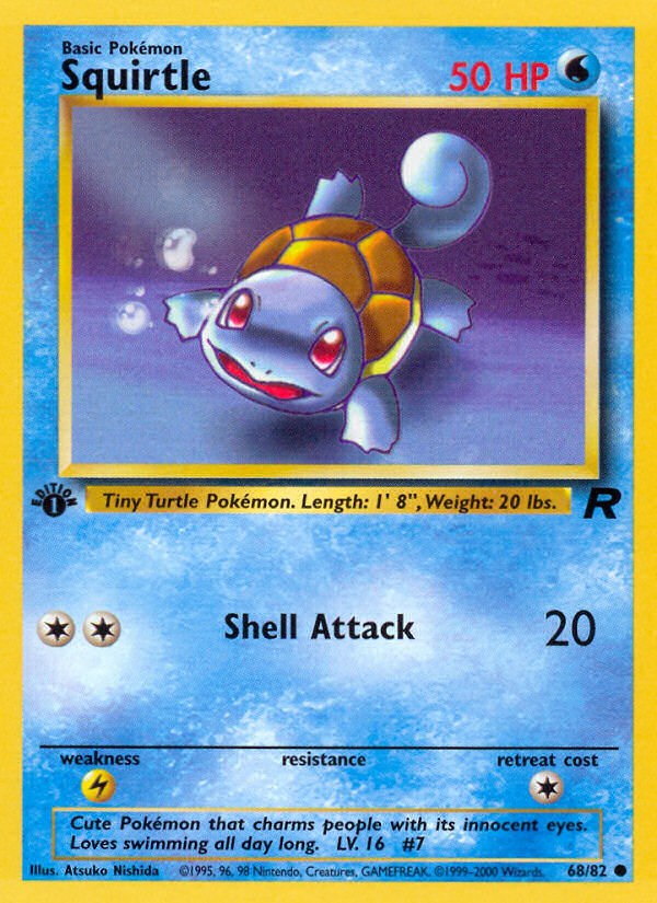 Squirtle - Pokémon TCG Card