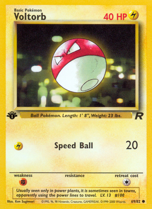 Voltorb - Pokémon TCG Card