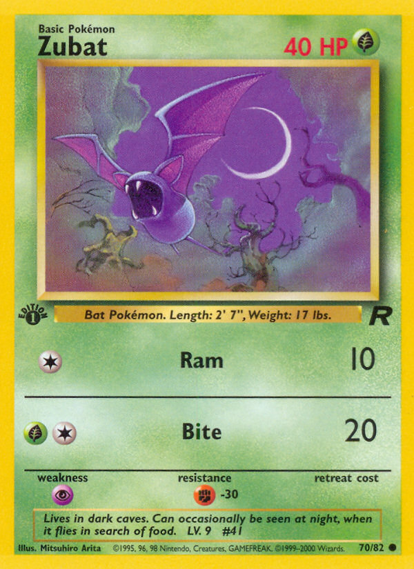 Zubat - Pokémon TCG Card