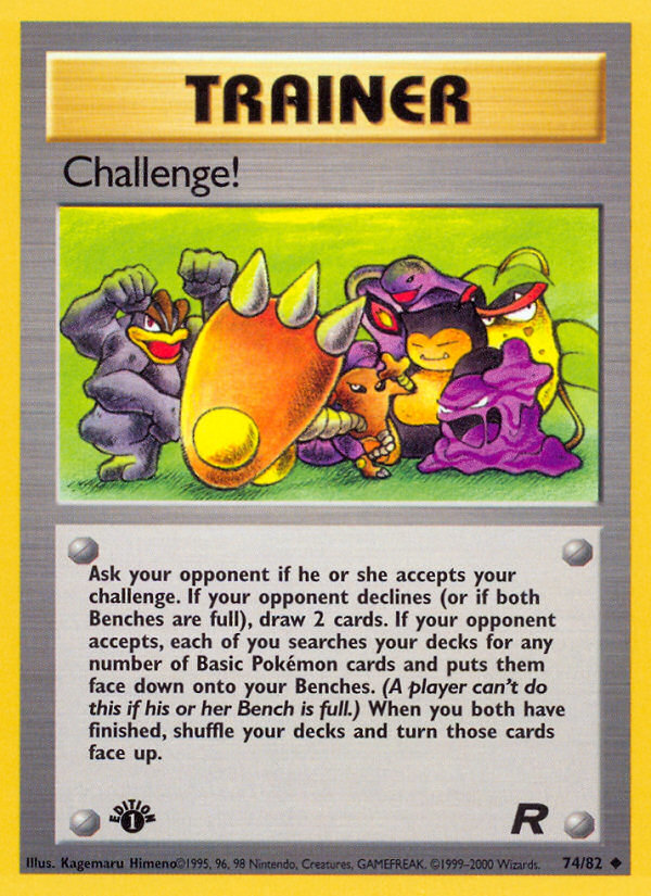 Challenge! - Pokémon TCG Card
