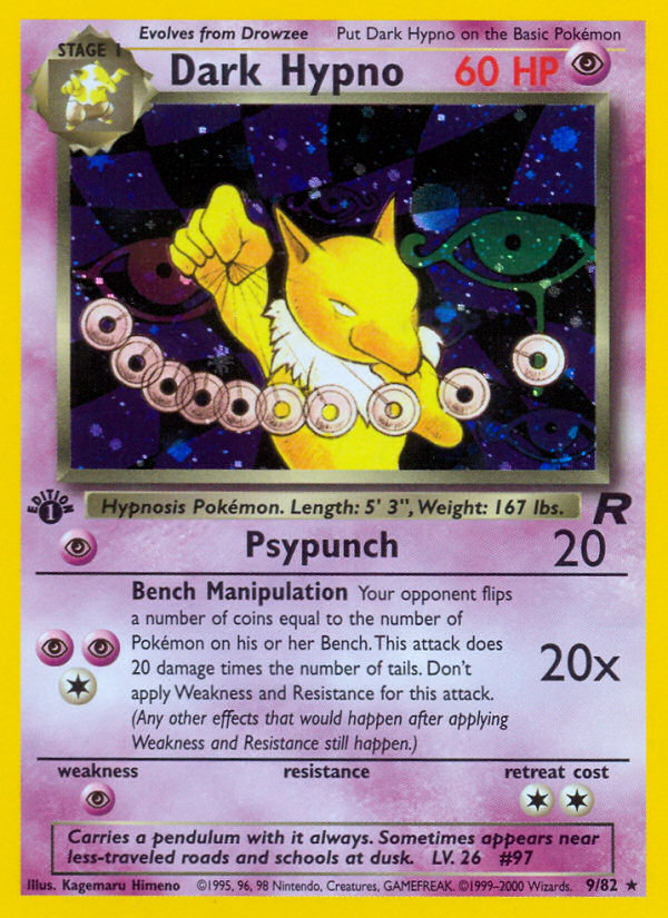 Dark Hypno - Pokémon TCG Card