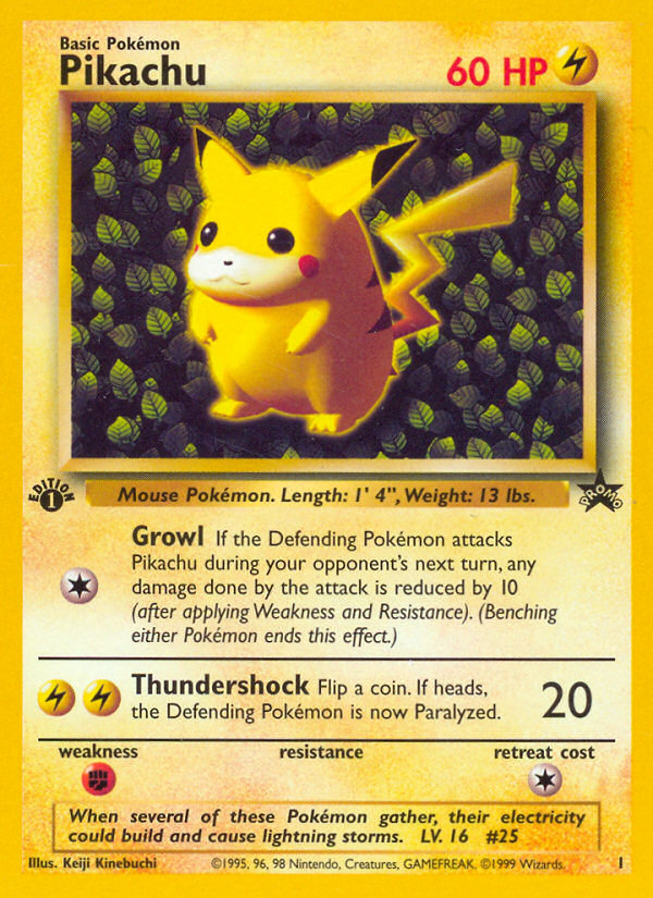 Pikachu - Pokémon TCG Card