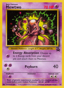 Mewtwo - pokemon TCG Card