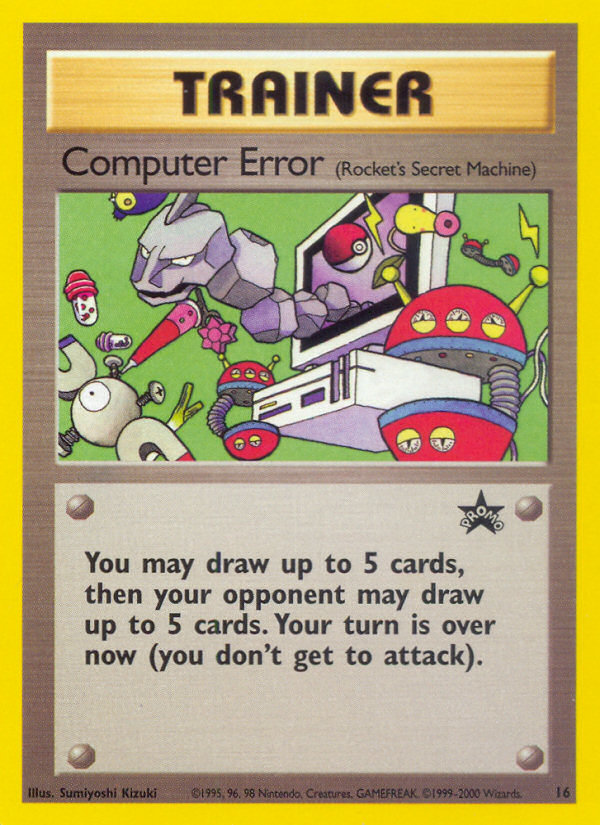 Computer Error - Pokémon TCG Card