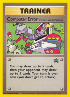 Computer Error - pokemon TCG Card