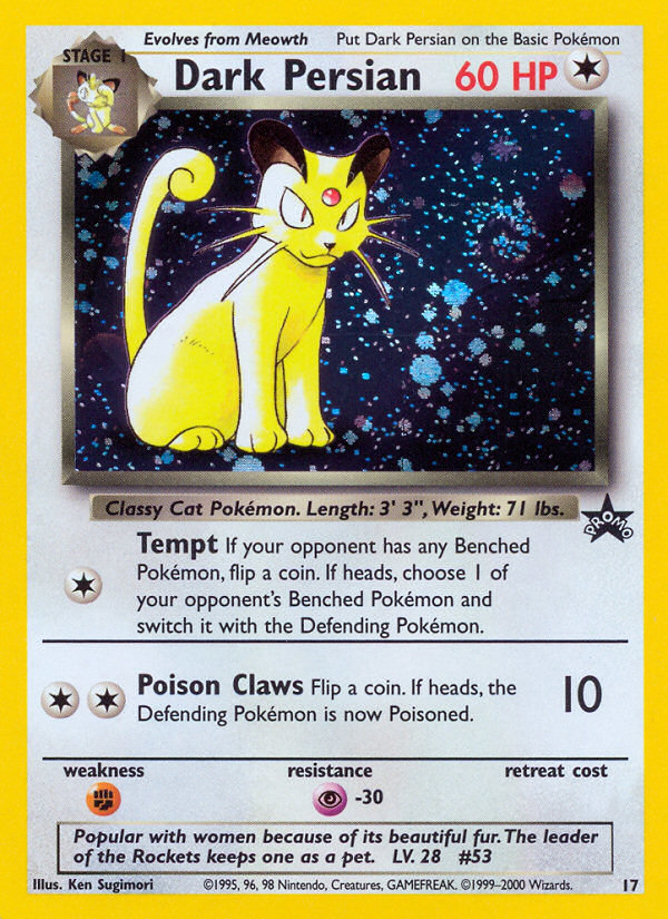 Dark Persian - Pokémon TCG Card