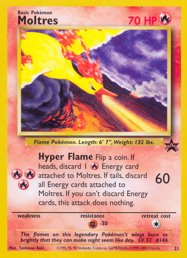 Moltres - Pokémon TCG Card