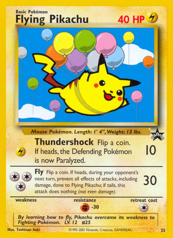 Flying Pikachu - Pokémon TCG Card