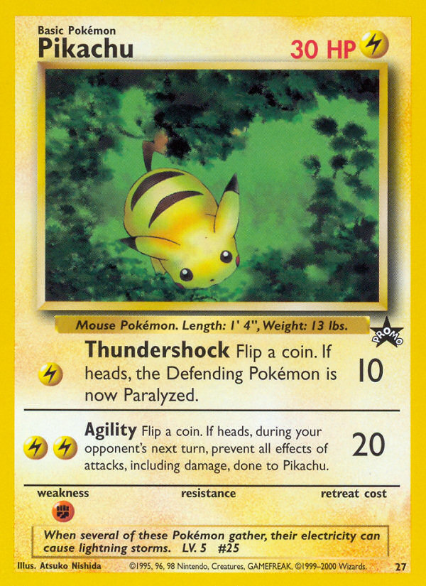 Pikachu - Pokémon TCG Card