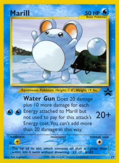 Marill - pokemon TCG Card