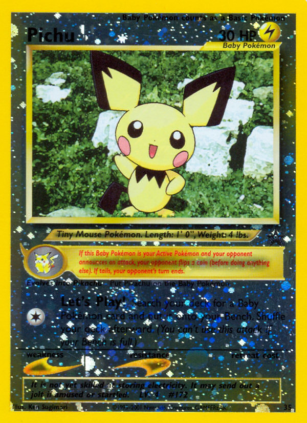 Pichu - Pokémon TCG Card